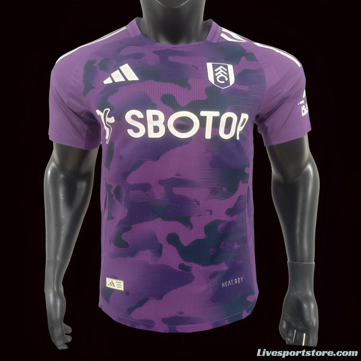 Player Version 24/25 Fulham Third Purple Jersey