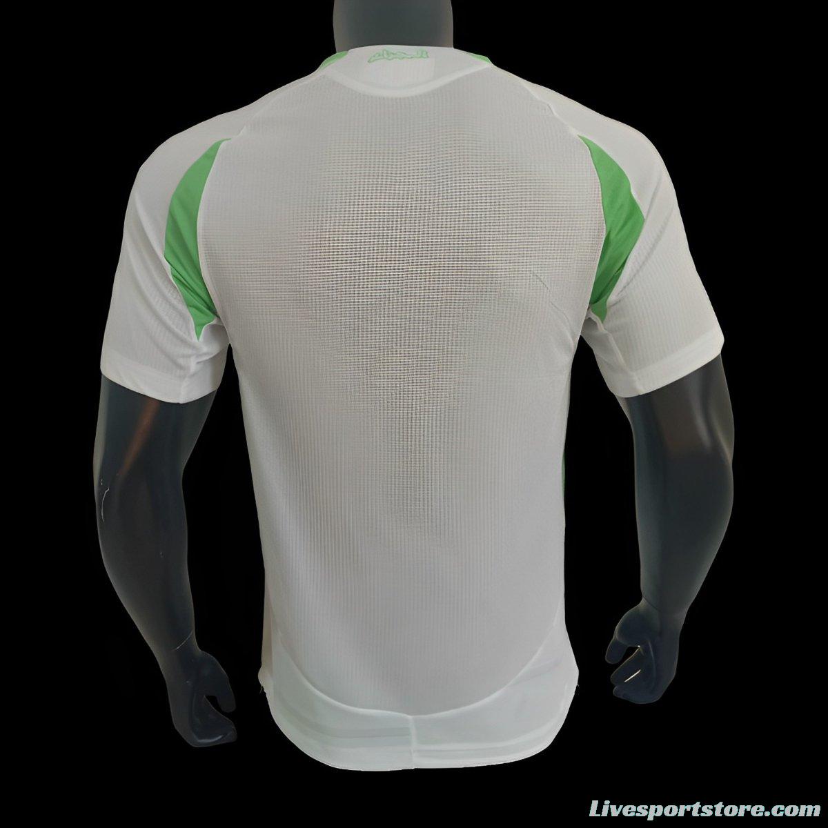 Player Version 2024 Algeria Home Jersey