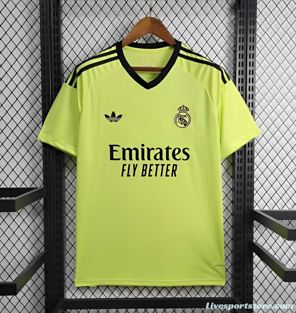 24/25 Real Madrid Third Green Goalkeeper Jersey