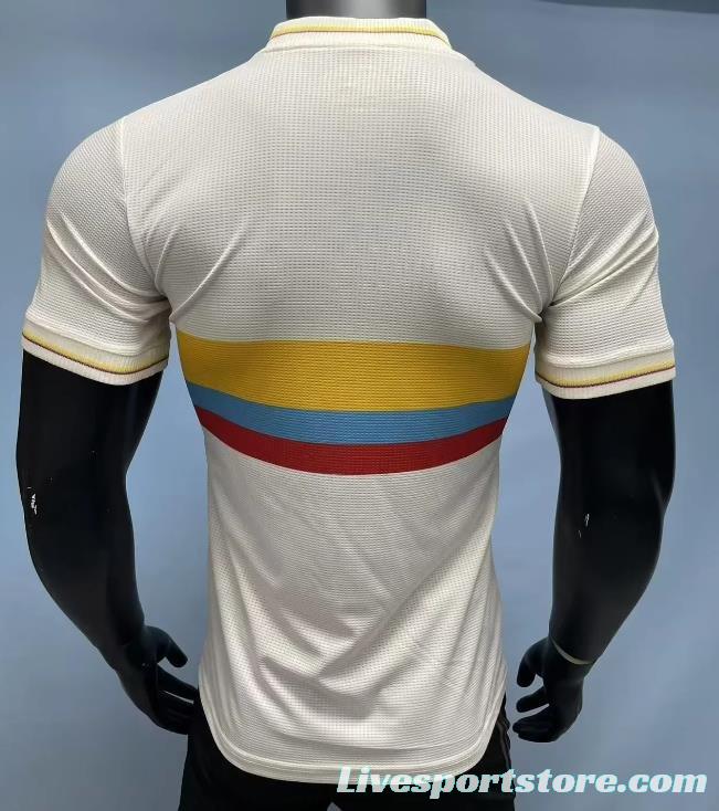 Player Version 2024 Colombia White 120Th Anniversary Jersey