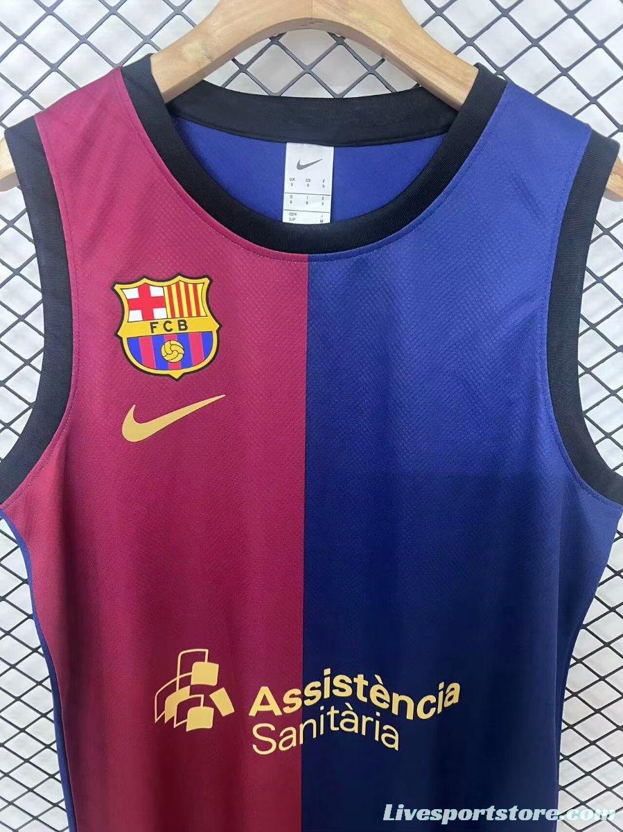 24/25 Barcelona Home Basketball Jersey