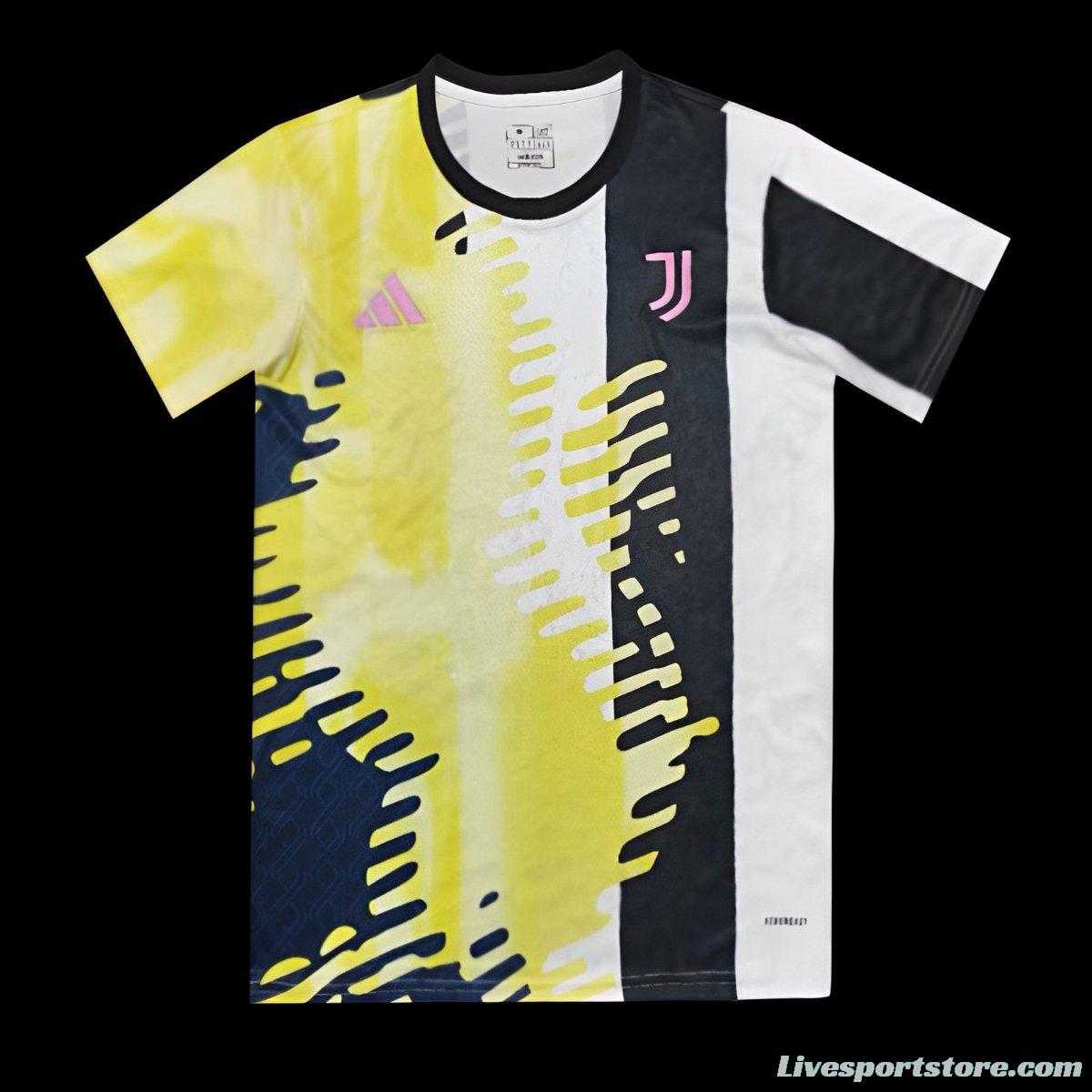 24/25 Juventus Yellow Pre-Match Jersey