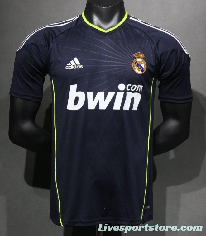 Player Version Retro 09/10 Real Madrid Away Jersey