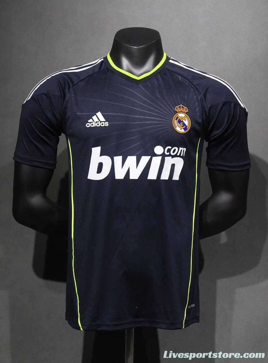 Player Version Retro 09/10 Real Madrid Away Jersey